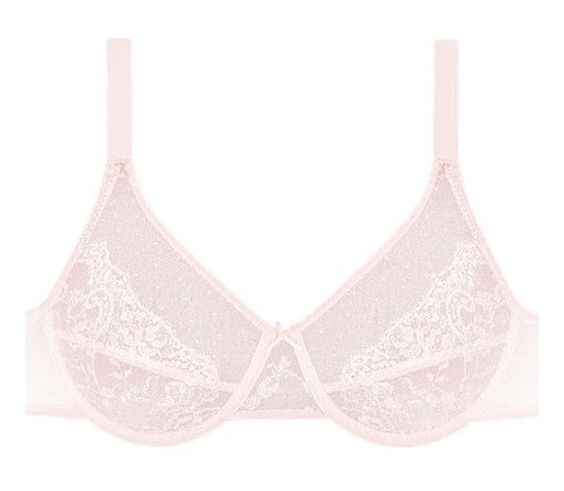 As Fairy Thin Lace Minimizer Underwire Bra