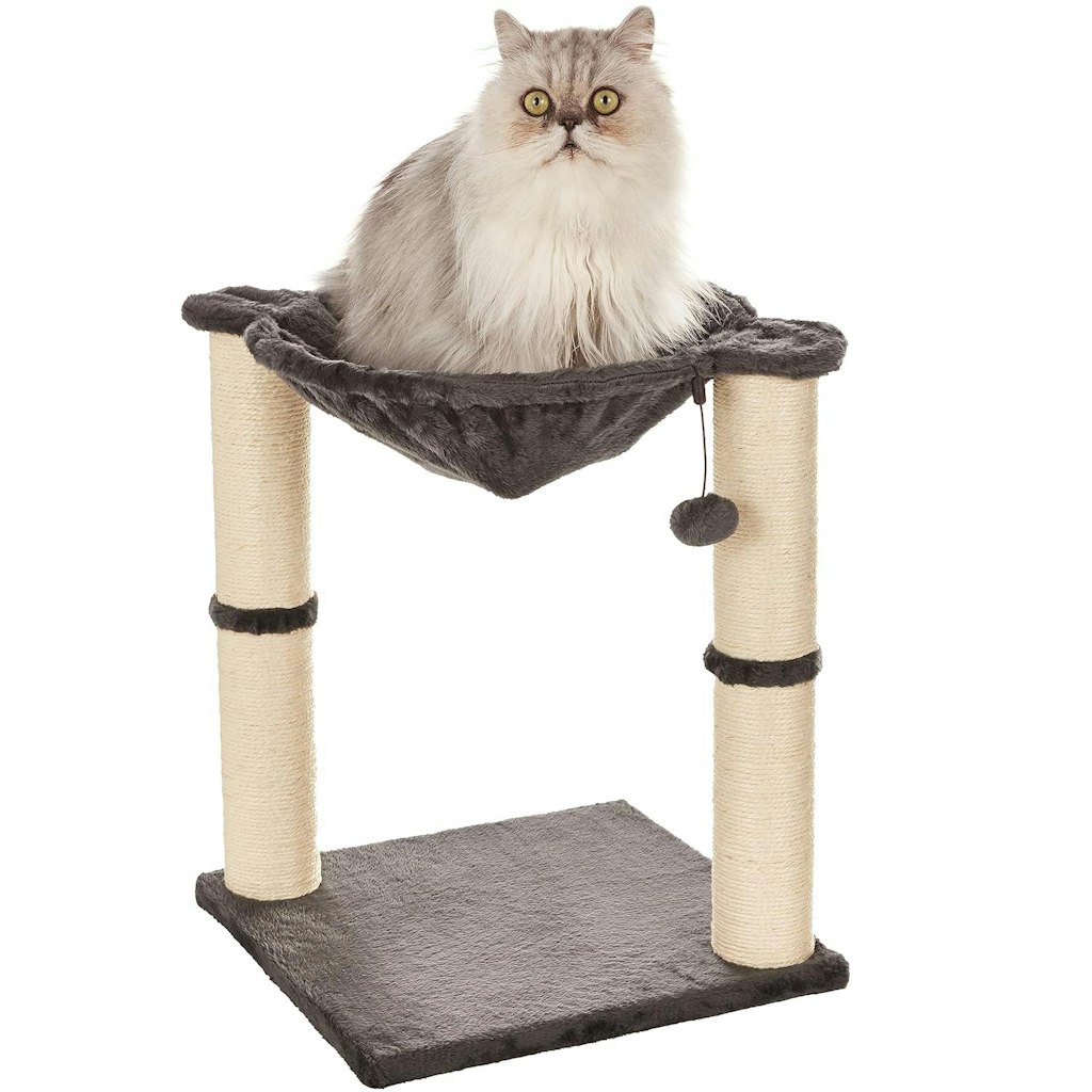 Amazon Basics Cat Condo Tower w/ Hammock & Scratching Posts: $21 w/ Prime