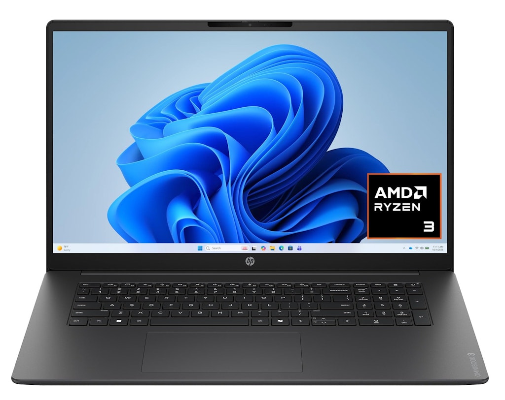 HP OmniBook 3 Ryzen 3 30 17.3" Laptop: $400 w/ Prime