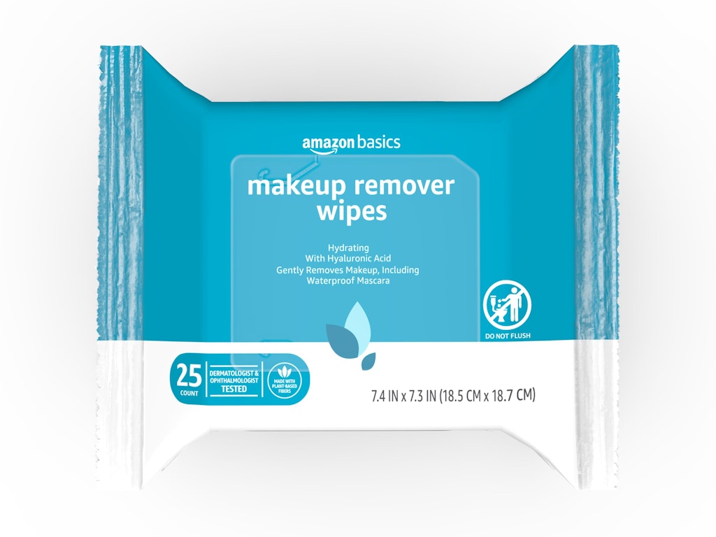 Amazon Basics Hydrating Makeup Remover Wipes 25-Count: $3.89 w/ Prime Amazon Basics Hydrating Makeup Remover Wipes 25-Count: $3.89 w/ Prime