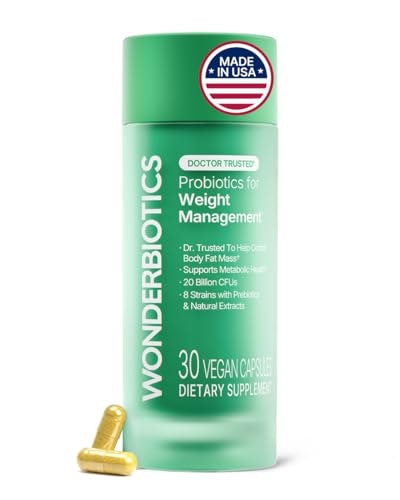 WonderBiotics Weight Management Probiotics 30-Count Bottle: $44
