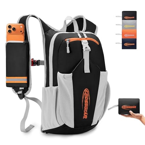 Crossgear 16L Foldable Hiking Backpack: $19 w/ Prime