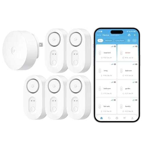 GoveeLife Smart Water Leak Detector 5-Pack: $45 w/ Prime GoveeLife Smart Water Leak Detector 5-Pack: $45 w/ Prime