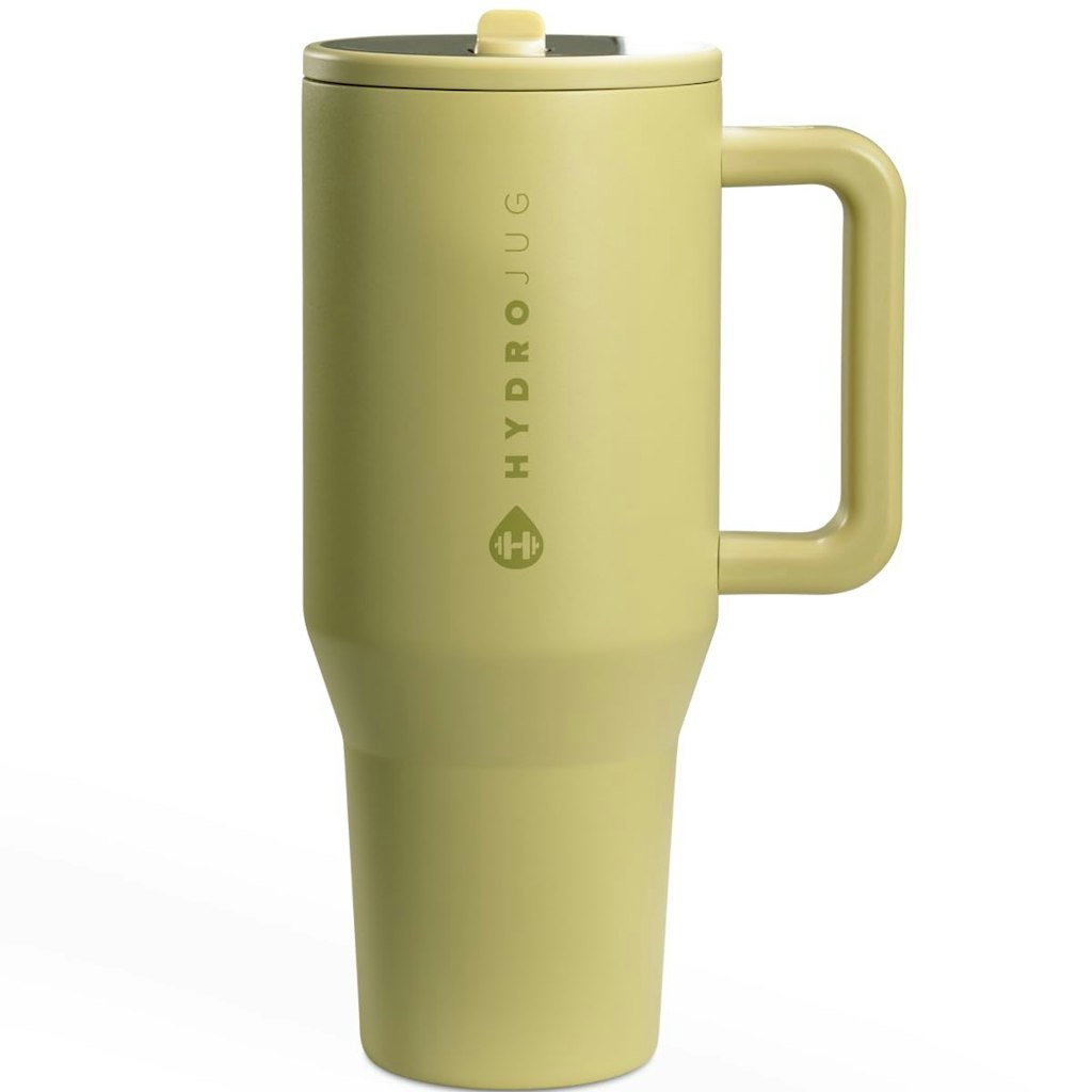 HydroJug Traveler 40-oz. Insulated Stainless Steel Tumbler w/ Flip Straw: $24 w/ Prime