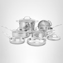 Cuisinart Chef's Classic 11-Piece Stainless Steel Cookware Set for $114 w/ Prime + free shipping