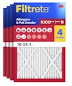 Filtrete 16x25x1 MERV 11 MPR 1000 AC & Furnace Air Filters 4-Pack for $13 via Sub. & Save + free shipping