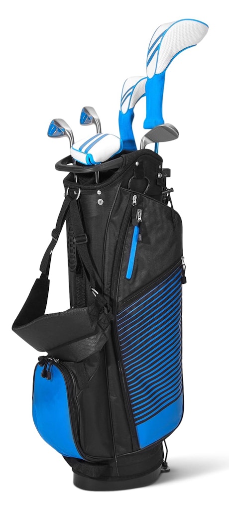 Amazon Basics 6-Piece Golf Club Set w/ Stand Bag: $136