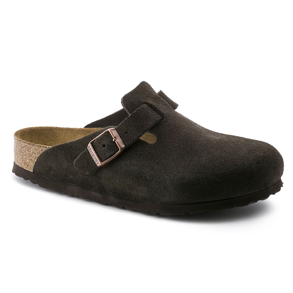 Birkenstock Unisex Boston Soft Footbed Suede Leather Clogs: $118 Birkenstock Unisex Boston Soft Footbed Suede Leather Clogs: $118