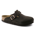 Birkenstock Unisex Boston Soft Footbed Suede Leather Clogs for $118 + free shipping