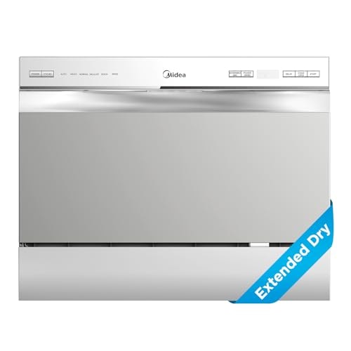 Midea 6-Place Setting Countertop Dishwasher: $280 w/ Midea 6-Place Setting Countertop Dishwasher: $280 w/
