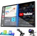 Lamtto 9" Wireless CarPlay Screen for $75 + free shipping