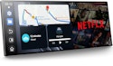 Volam 11" Portable Wireless CarPlay and Android Auto Touchscreen Stereo for $93 + free shipping