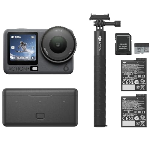 DJI Osmo Action 6 8K Action Camera Bundle: $448 w/ Prime DJI Osmo Action 6 8K Action Camera Bundle: $448 w/ Prime