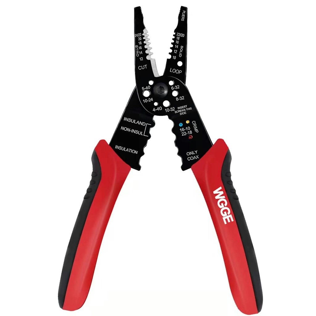 WGGE 8" Wire Stripper & Crimping Tool: $7.64 w/ Prime WGGE 8" Wire Stripper & Crimping Tool: $7.64 w/ Prime