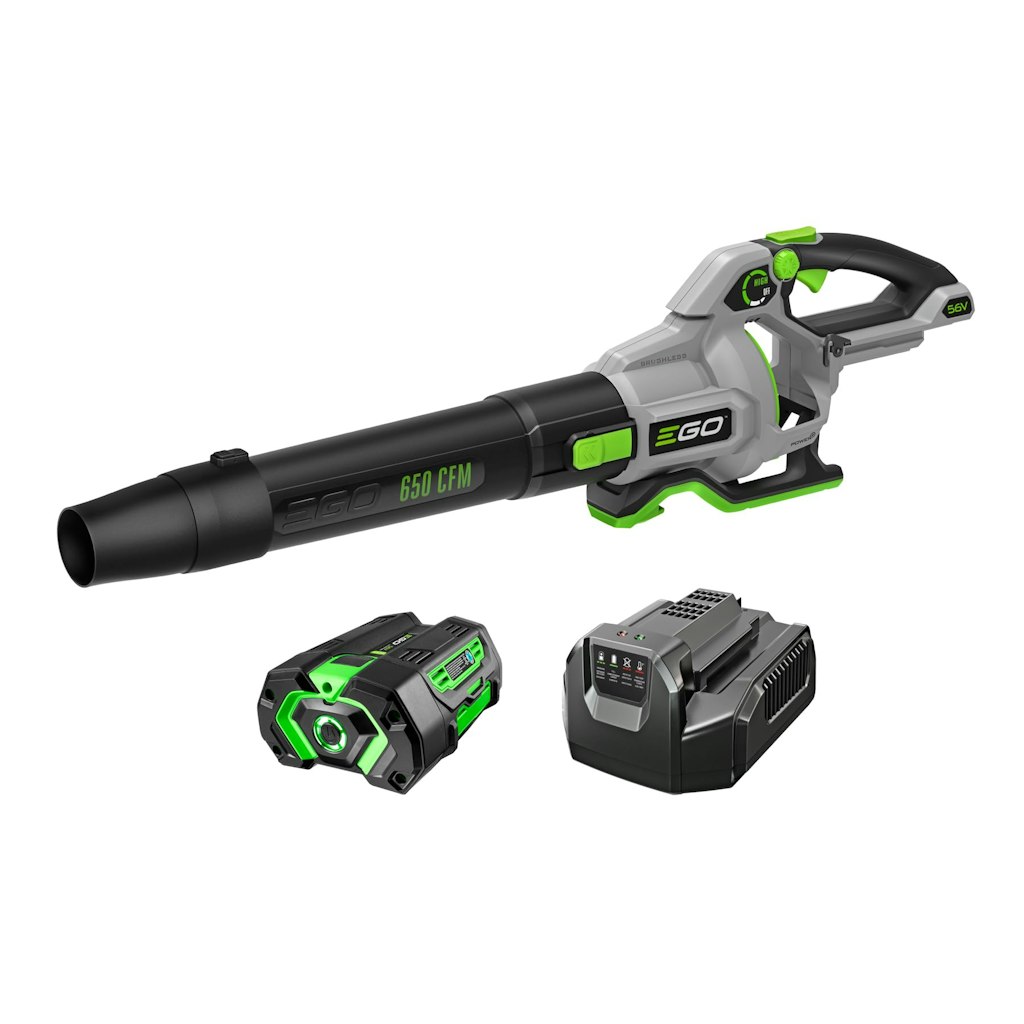 Ego Power+ 56V 650-CFM Handheld Cordless Leaf Blower Kit: $200 w/ Prime