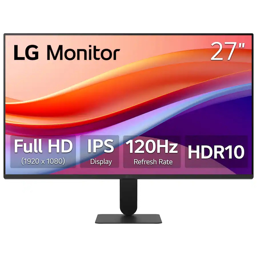LG 27" IPS FHD 120Hz Monitor: $110 LG 27" IPS FHD 120Hz Monitor: $110