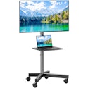Perlesmith Mobile Rolling TV Stand Cart for 26-60" TVs for $25 + free shipping