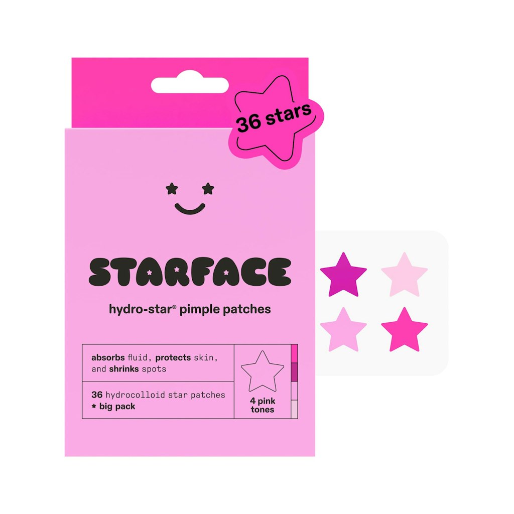 Starface Hydro-Star 36-Count Pink Pimple Patch Refills: $7.89 w/ Sub & Save for Prime Starface Hydro-Star 36-Count Pink Pimple Patch Refills: $7.89 w/ Sub & Save for Prime