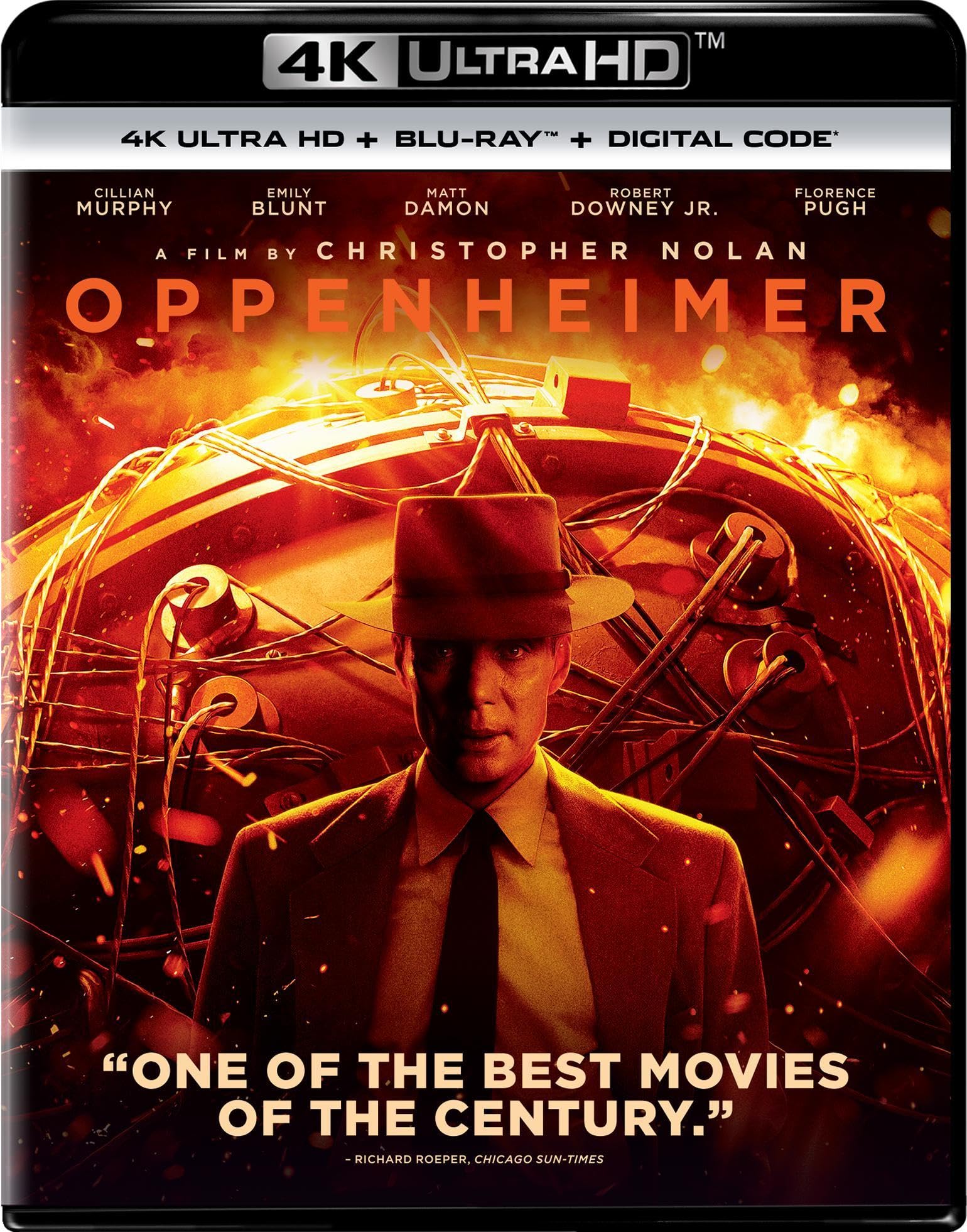 Oppenheimer 4K Ultra HD + Blu-ray + Digital