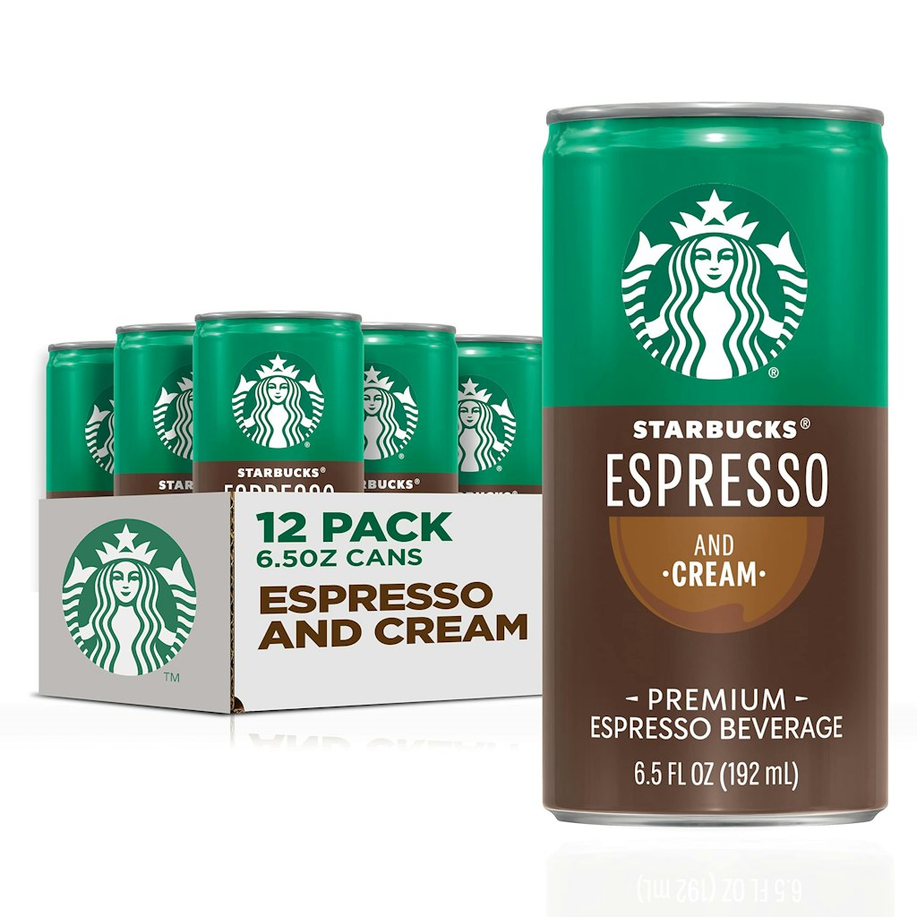 Starbucks Doubleshot Espresso + Cream 6.5-oz. 12-Pack: $15 w/ Prime Starbucks Doubleshot Espresso + Cream 6.5-oz. 12-Pack: $15 w/ Prime