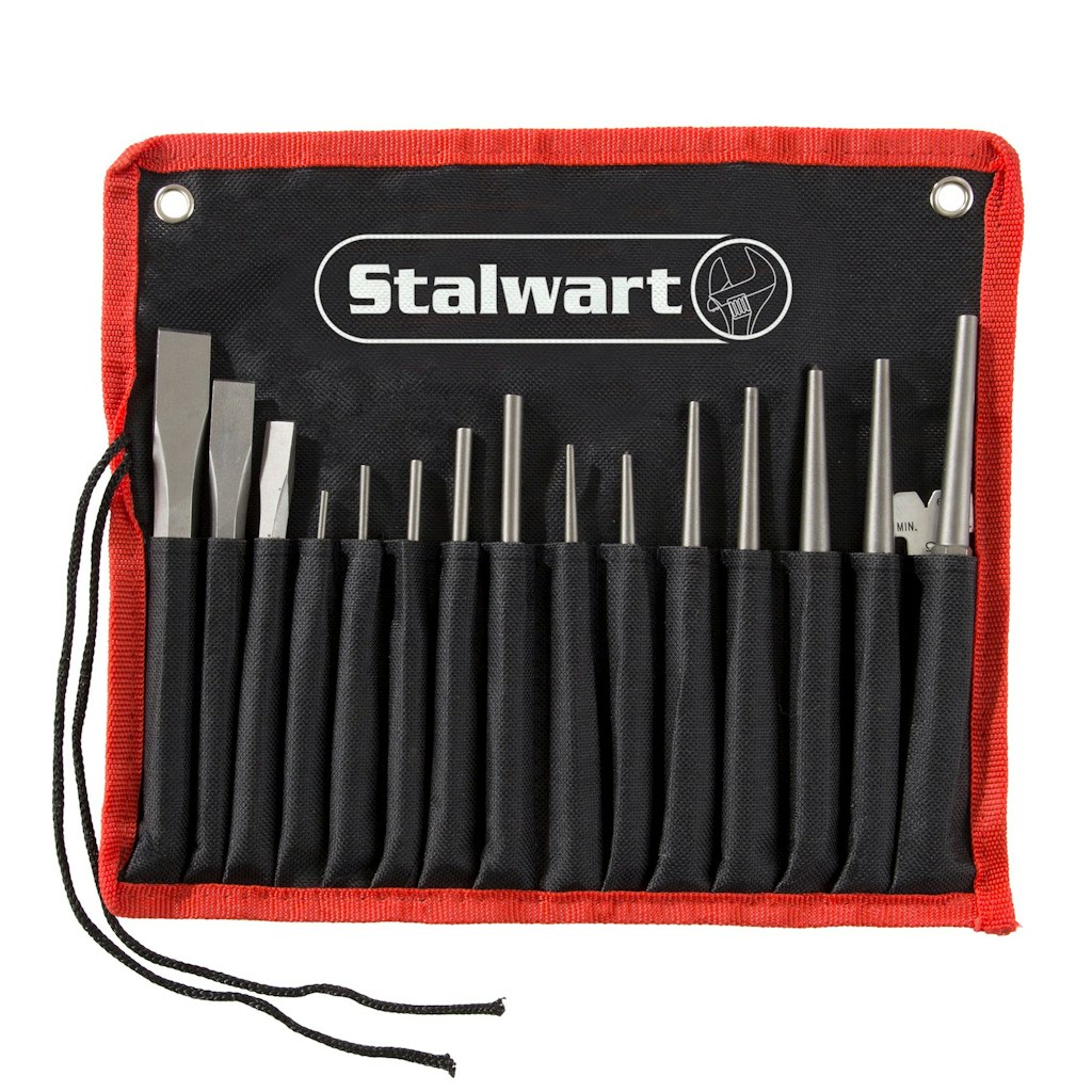 Stalwart 16-Piece Punch & Chisel Set: $16 w/ Prime