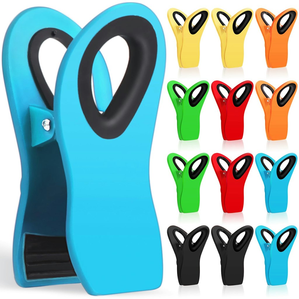 12-Pack Magnetic Chip Clips: $6.31 w/ Prime