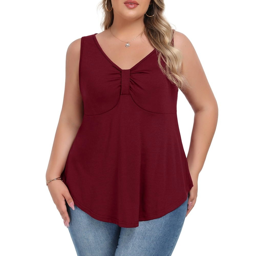 Gleelist Women's V-Neck Sleeveless Swing Tank Top: $10.78 Gleelist Women's V-Neck Sleeveless Swing Tank Top: $10.78