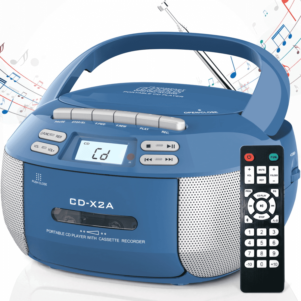 Jazmm Boombox Cassette and CD Player: $56.97 Jazmm Boombox Cassette and CD Player: $56.97