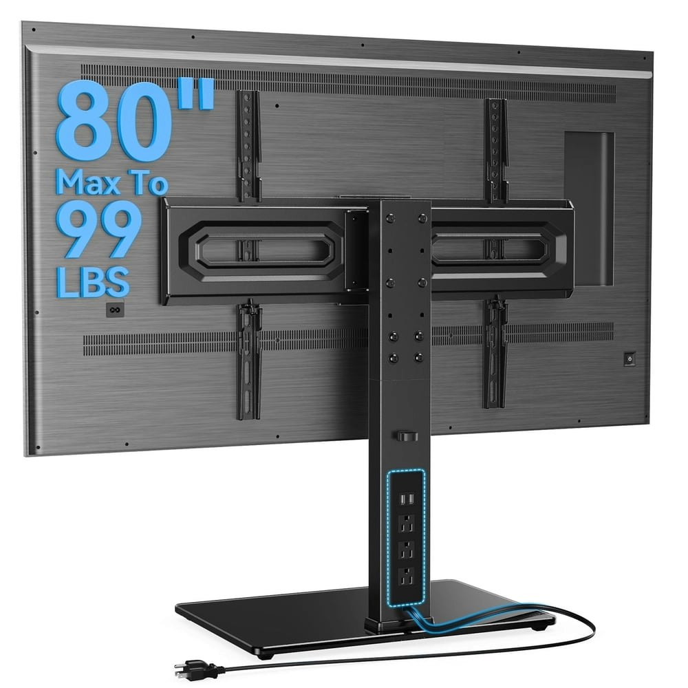 MountFTV Universal Swivel TV Stand for 32-80 Inch TVs: $79.91 MountFTV Universal Swivel TV Stand for 32-80 Inch TVs: $79.91
