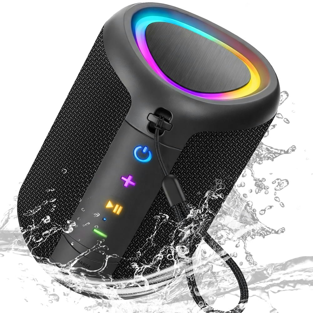 Portable Waterproof Bluetooth Speaker: $18.59 Portable Waterproof Bluetooth Speaker: $18.59