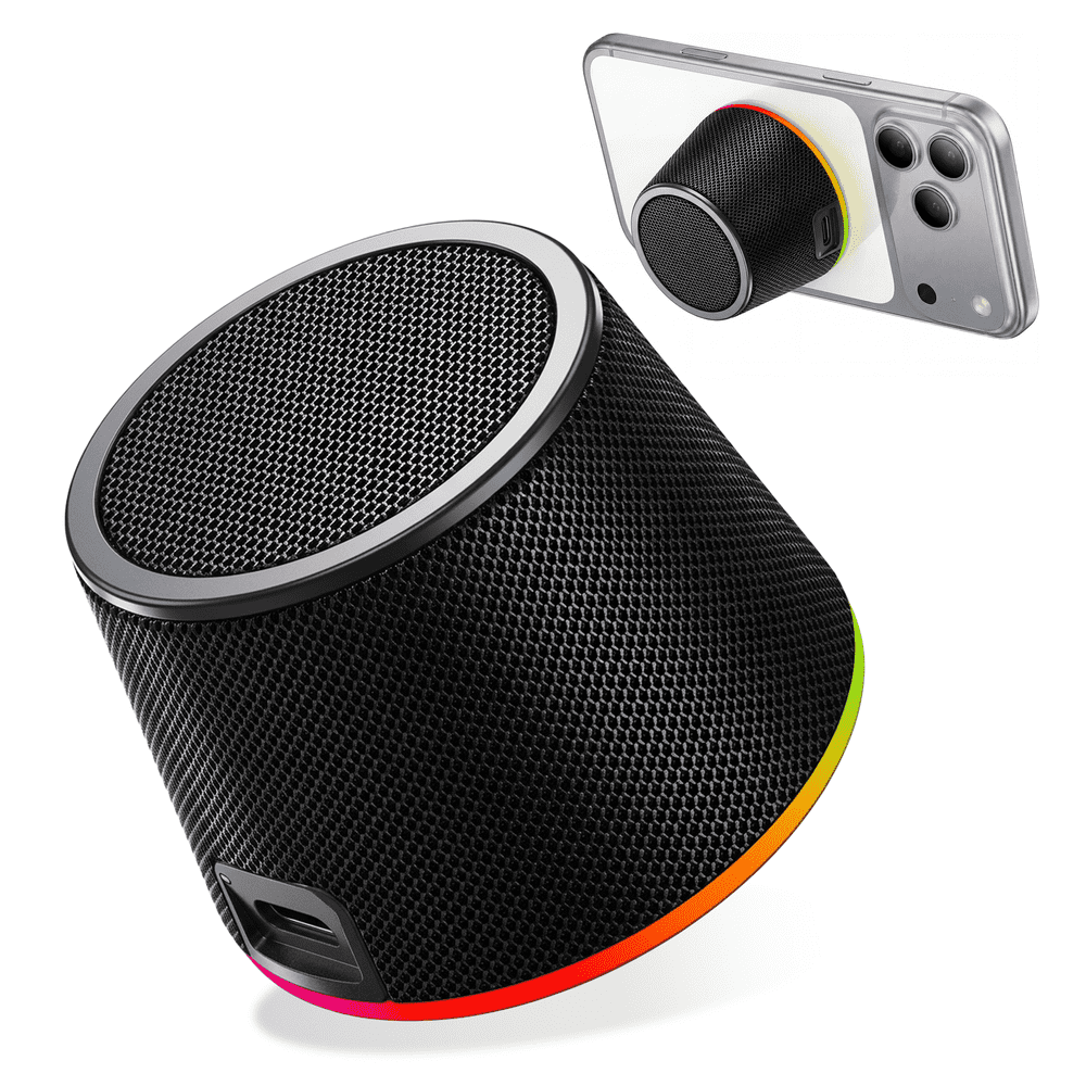 Portable Magnetic RGB Bluetooth Speaker: $18.79 Portable Magnetic RGB Bluetooth Speaker: $18.79