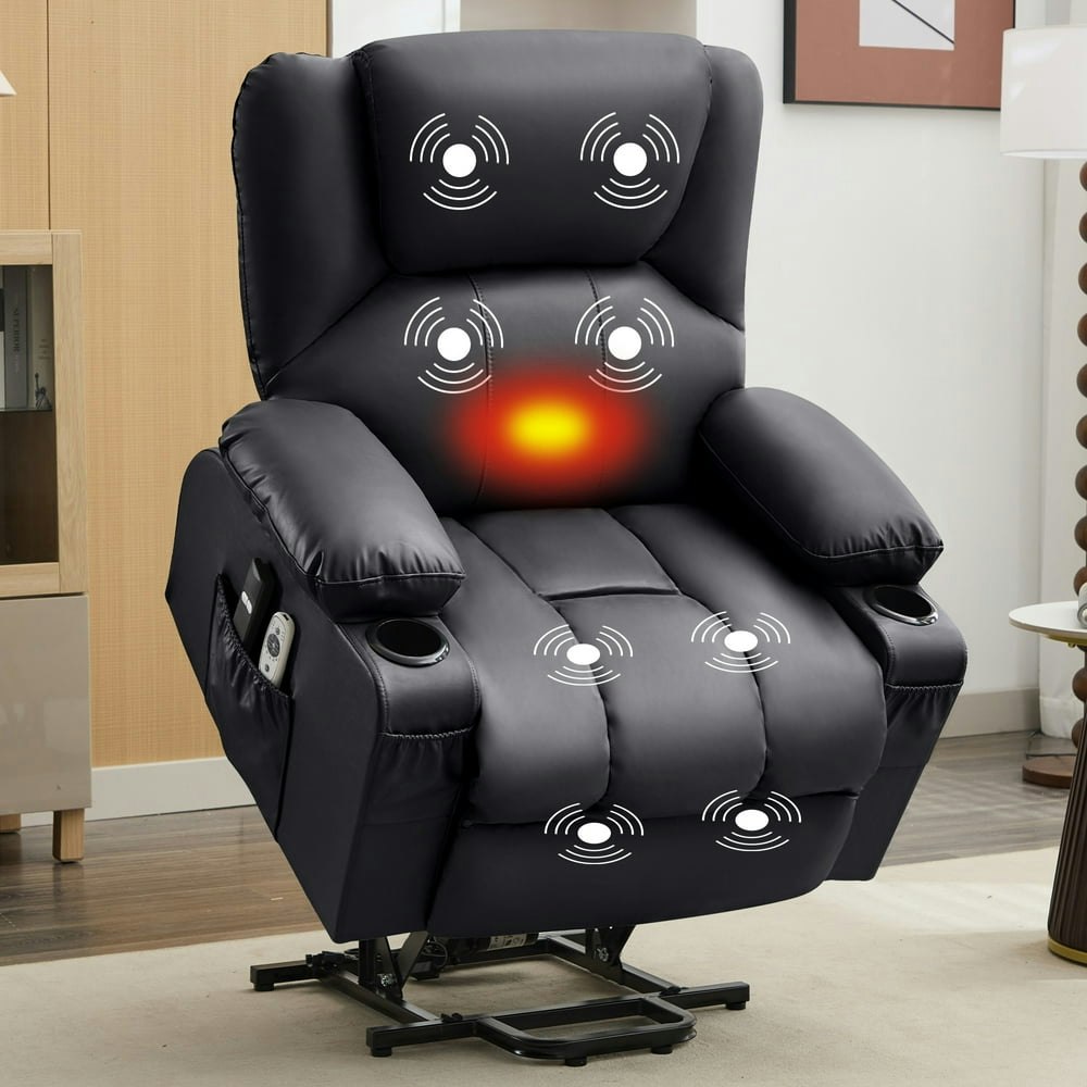 Jonpony Heated Massage Power Lift Recliner Chair: $279.99 Jonpony Heated Massage Power Lift Recliner Chair: $279.99