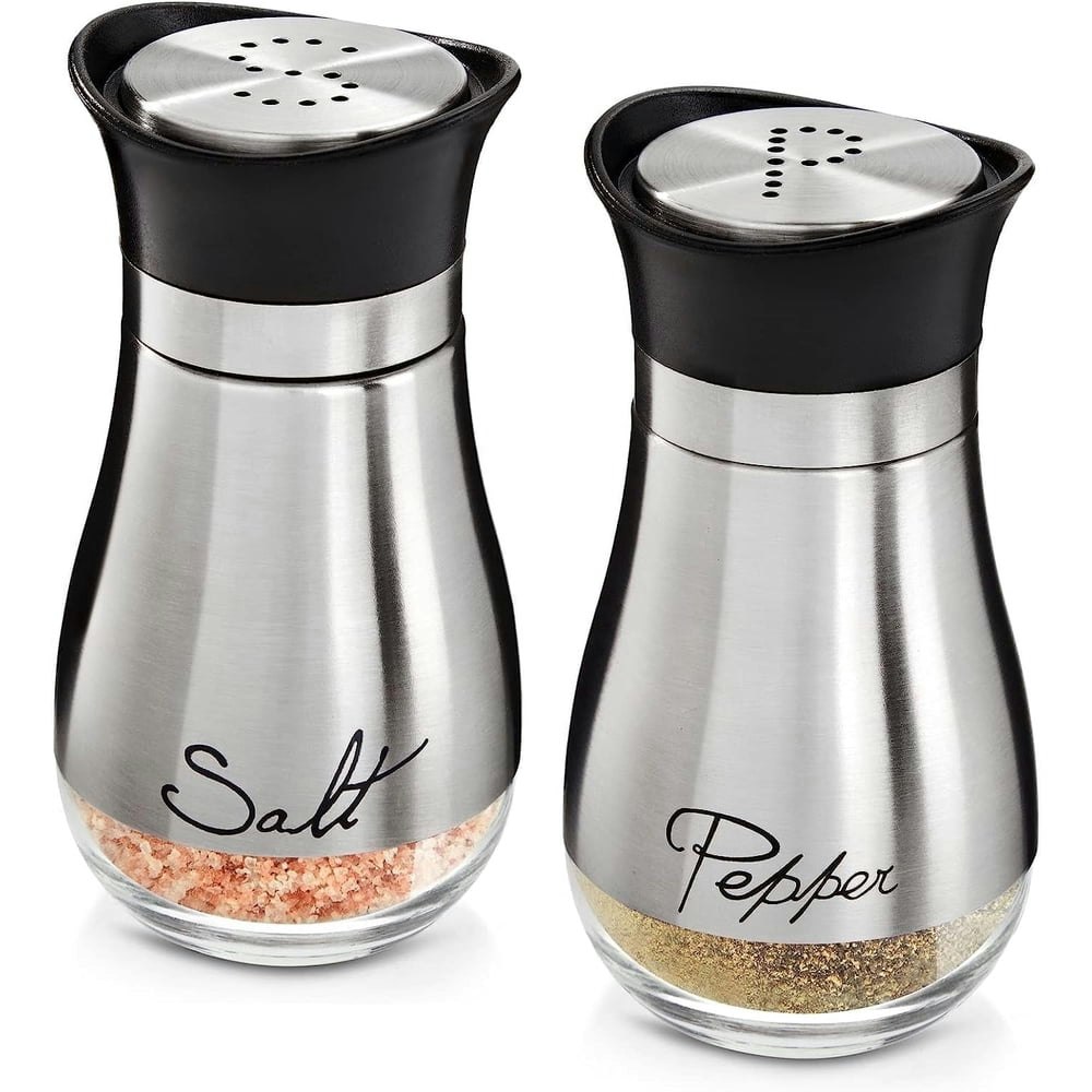 Furkithn Salt and Pepper Shaker Set: $8.01