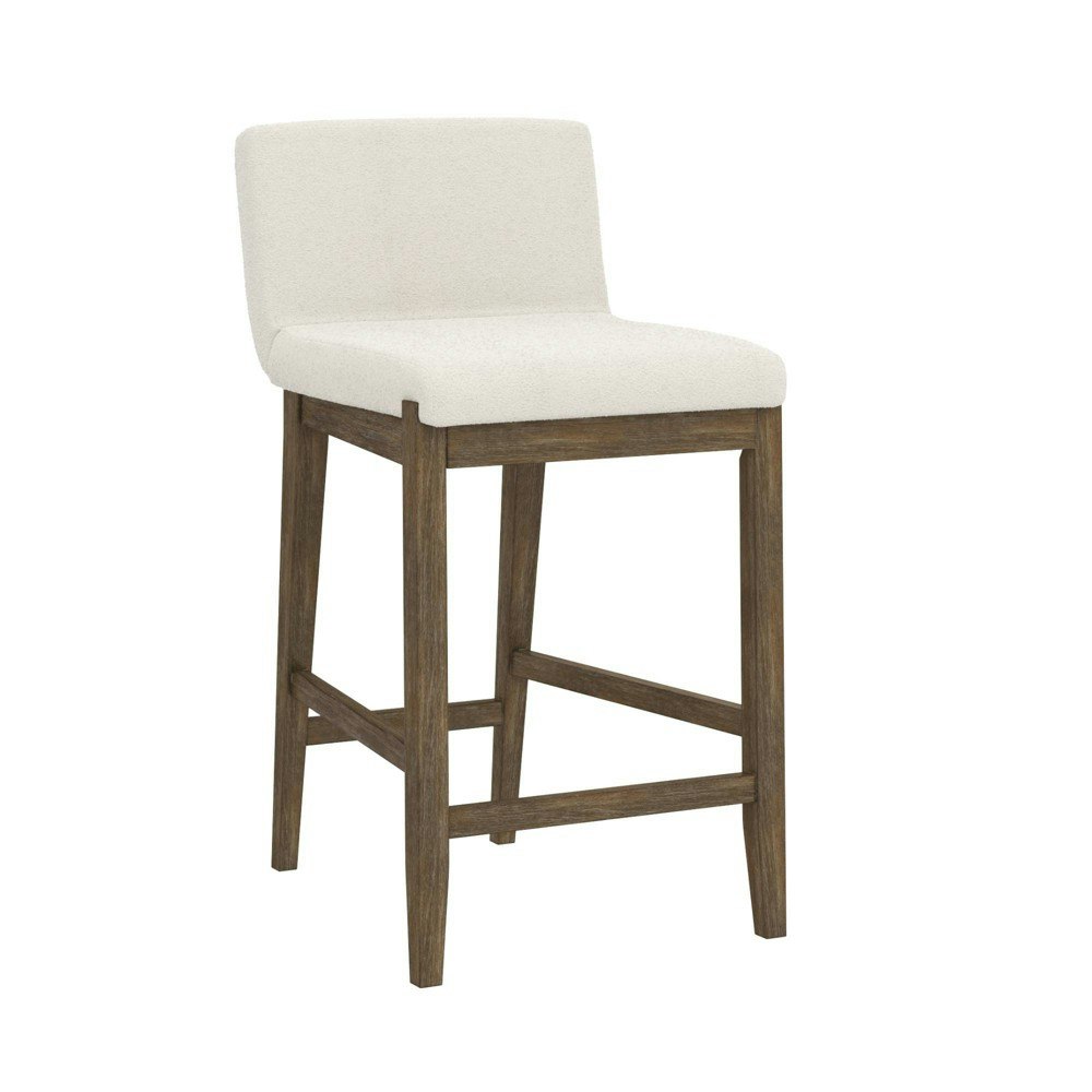 Nathan James Gracie Wood Upholstered Counter Height Barstool: $196.99 Nathan James Gracie Wood Upholstered Counter Height Barstool: $196.99