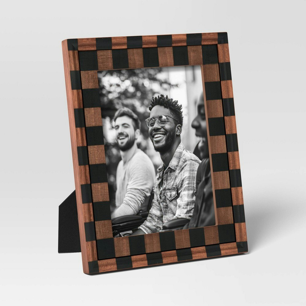 Threshold 5"x7" Checkered Picture Frame: $15 Threshold 5"x7" Checkered Picture Frame: $15