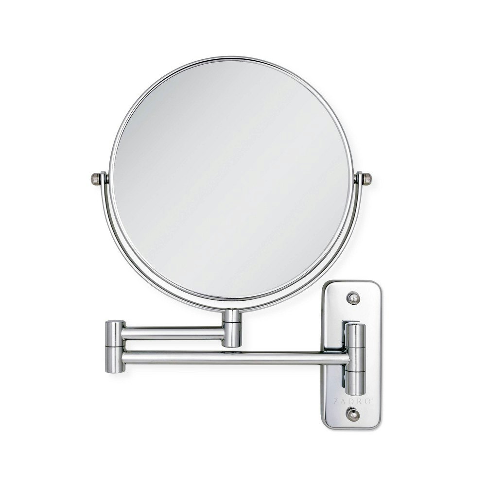 Zadro 9.25"x12.25" Dual Arm Wall Mount Makeup Mirror: $64.99 Zadro 9.25"x12.25" Dual Arm Wall Mount Makeup Mirror: $64.99
