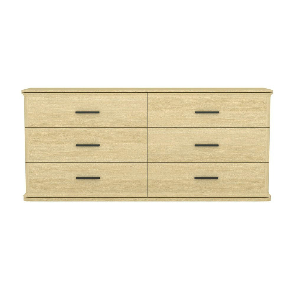Manhattan Comfort Clifford 6-Drawer Double Dresser: $619.99 Manhattan Comfort Clifford 6-Drawer Double Dresser: $619.99