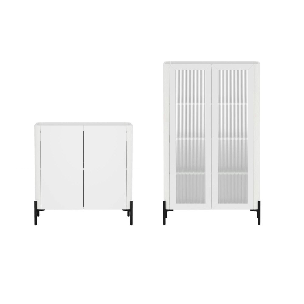 Manhattan Comfort Abbey Accent Storage Cabinet 2-Pack: $719.99 Manhattan Comfort Abbey Accent Storage Cabinet 2-Pack: $719.99