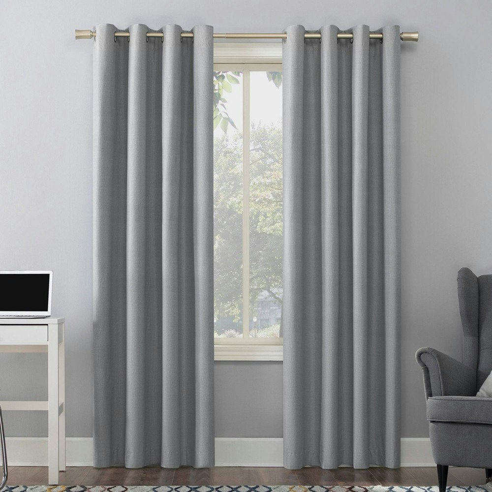Sun Zero 50"x108" Duran Thermal Insulated Blackout Grommet Curtain Panel: $15.89 Sun Zero 50"x108" Duran Thermal Insulated Blackout Grommet Curtain Panel: $15.89