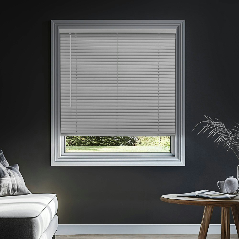 Chicology 23" x 84" Blackout Vinyl Mini Blind: $23.99 Chicology 23" x 84" Blackout Vinyl Mini Blind: $23.99