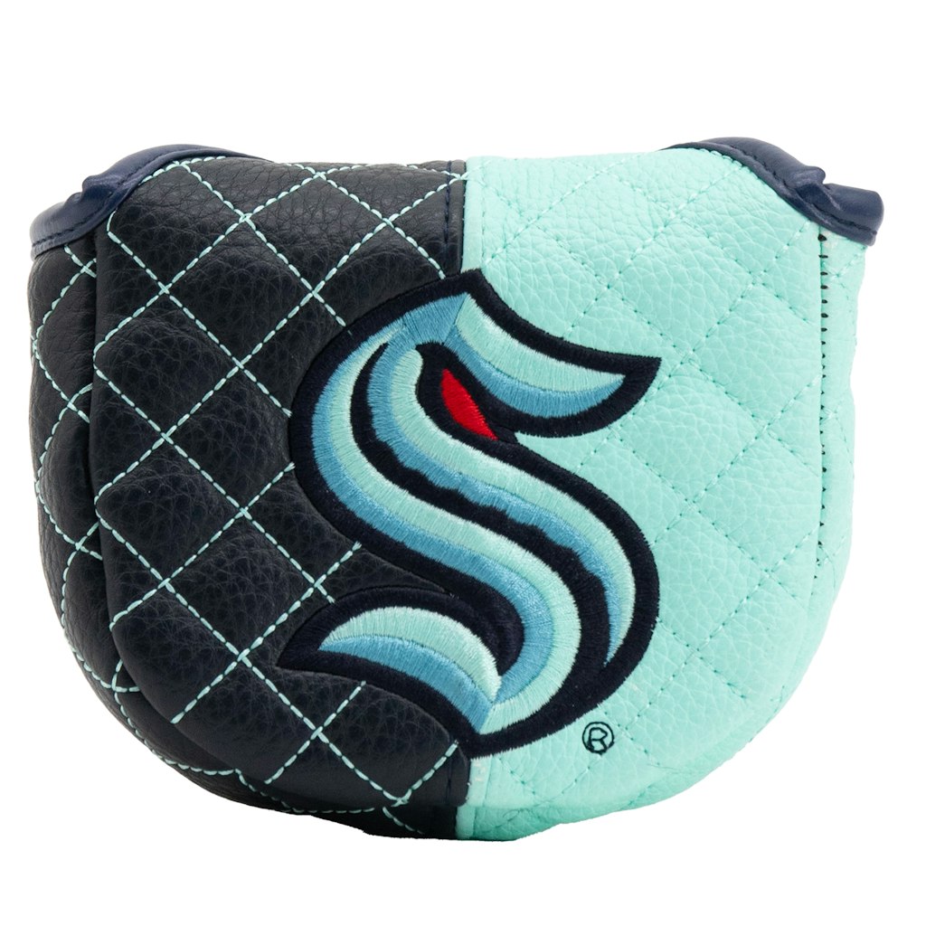 Seattle Kraken Quilted Mallet Putter Cover: $54.99 Seattle Kraken Quilted Mallet Putter Cover: $54.99