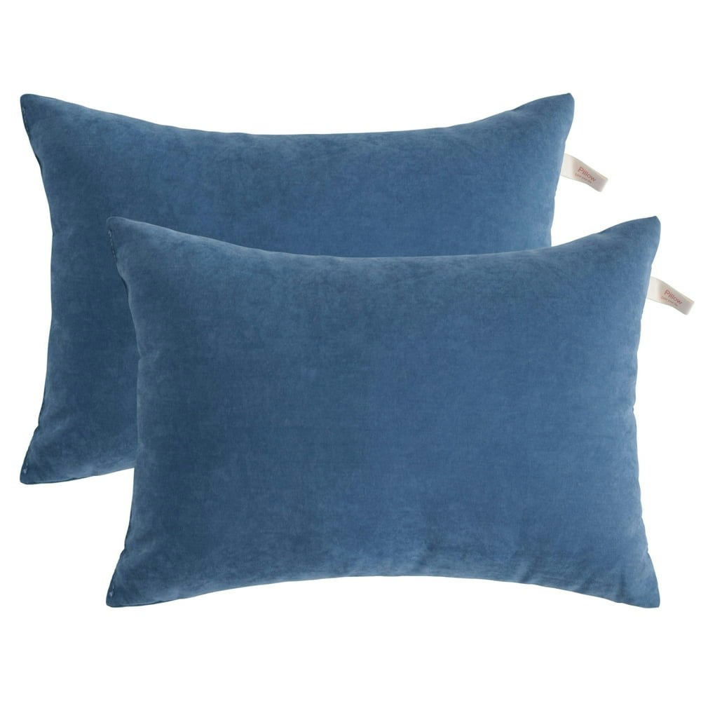Ntbay 13" x 18" Microfiber Toddler Pillow 2-Pack: $17.99