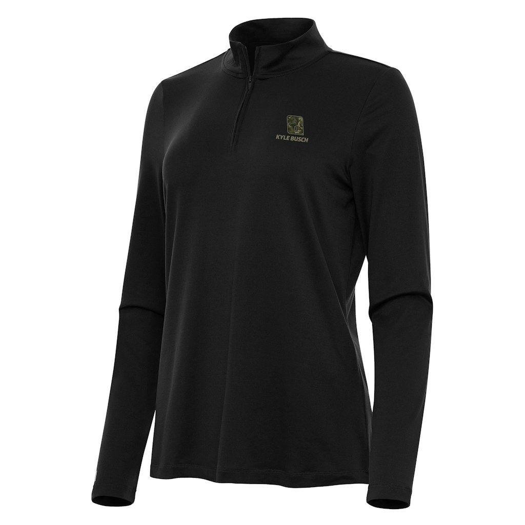 Women's Antigua Kyle Busch Quarter-Zip Top: $62.50