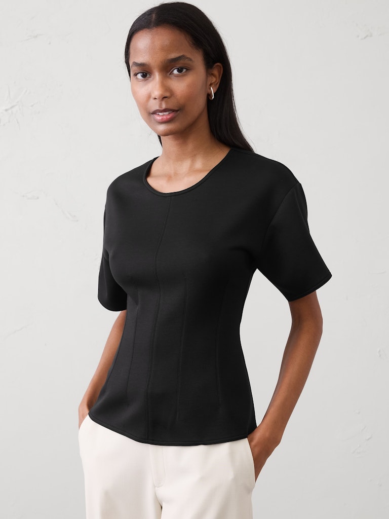 Soft Touch Seamed Top: $39.97 Soft Touch Seamed Top: $39.97