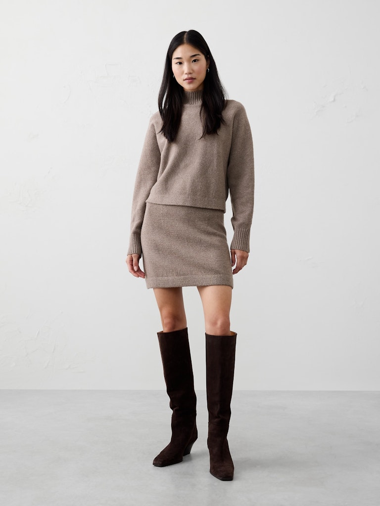 Ribbed Mini Sweater Skirt: $29.97 Ribbed Mini Sweater Skirt: $29.97