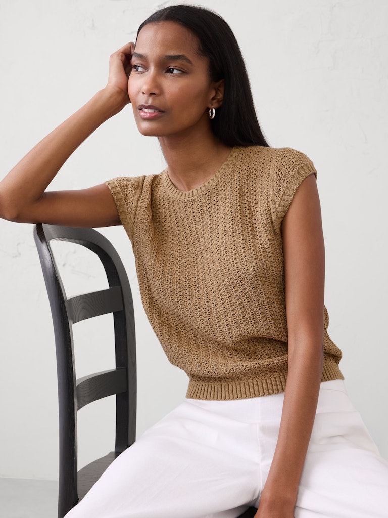 Cotton-Blend Textured Sweater: $64.97 Cotton-Blend Textured Sweater: $64.97