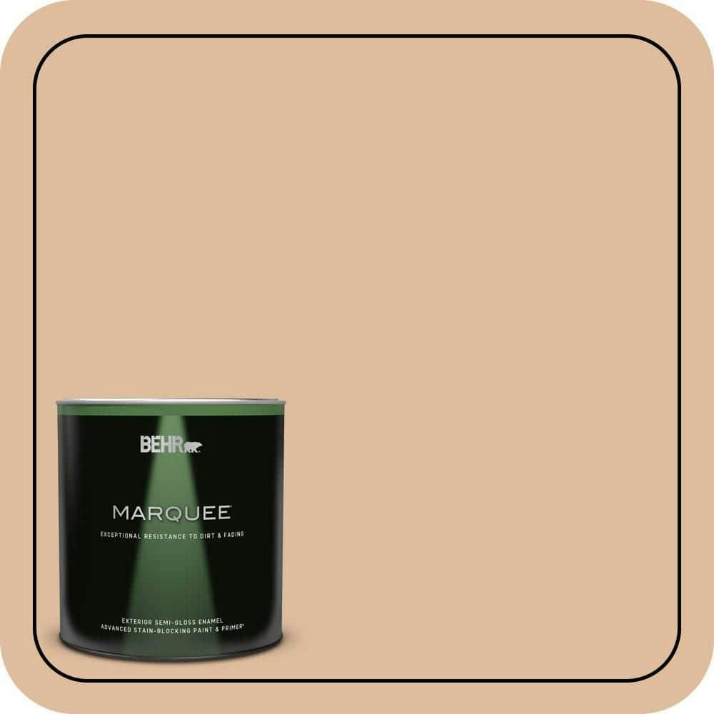 Home Decorators Collection Chic Peach 1-Quart Semi-Gloss Exterior Paint and Primer: $35.98 Home Decorators Collection Chic Peach 1-Quart Semi-Gloss Exterior Paint and Primer: $35.98