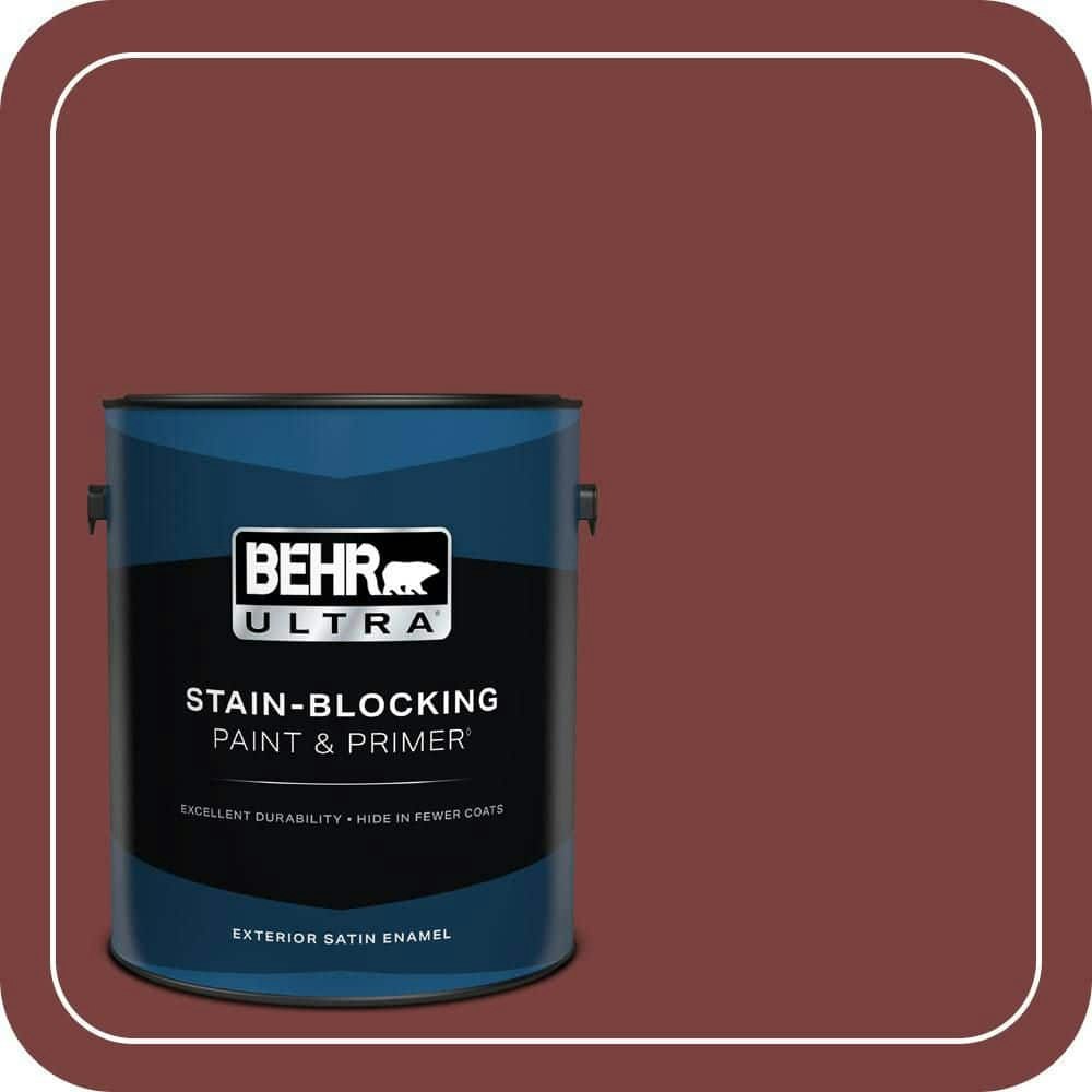 Home Decorators Collection January Garnet Satin Enamel Exterior Paint and Primer 1-Gallon: $59.98 Home Decorators Collection January Garnet Satin Enamel Exterior Paint and Primer 1-Gallon: $59.98