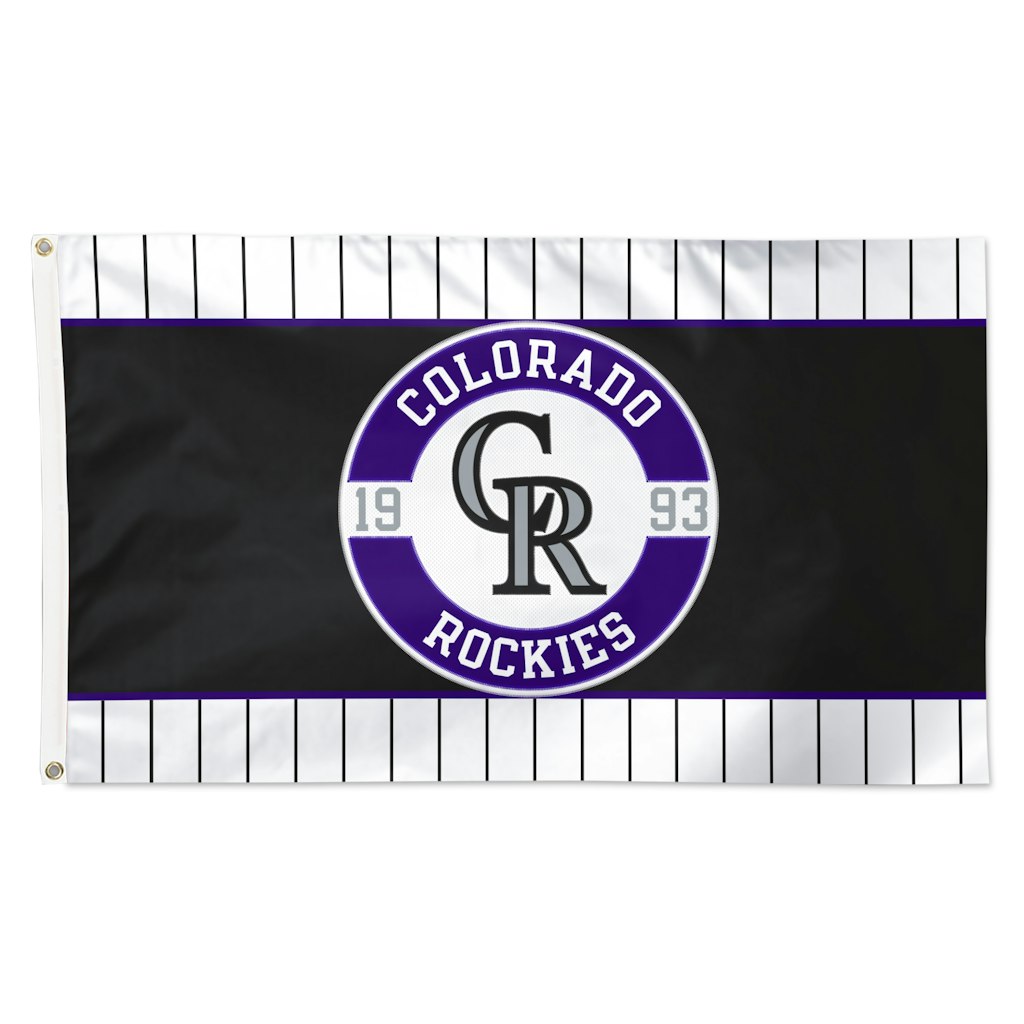 WinCraft Colorado Rockies 3' x 5' Applique Flag: $44.99 WinCraft Colorado Rockies 3' x 5' Applique Flag: $44.99