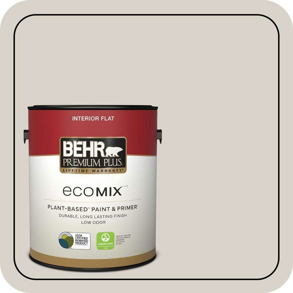 Behr Premium Baked Biscotti Flat Plant-Based Interior Paint & Primer 1-Gallon: $38.98 Behr Premium Baked Biscotti Flat Plant-Based Interior Paint & Primer 1-Gallon: $38.98